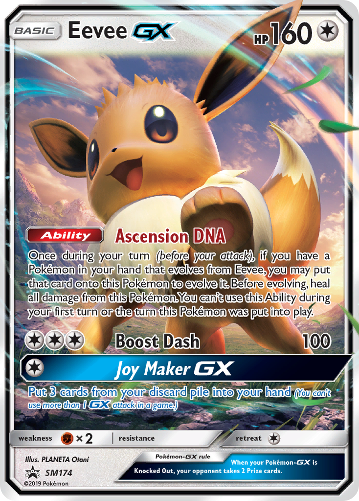 Eevee GX (SM174) [Sol y Luna: Black Star Promos]