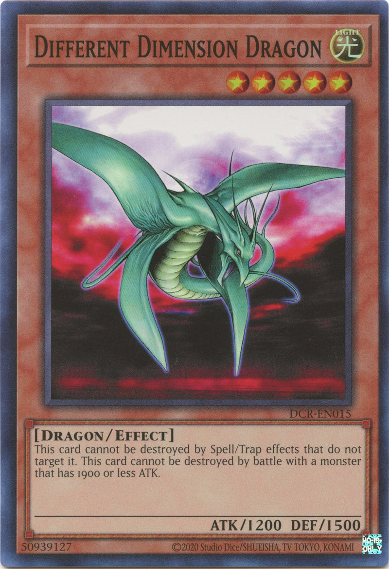 Dragón de Dimensión Diferente (25º Aniversario) [DCR-SP015] Súper Rara