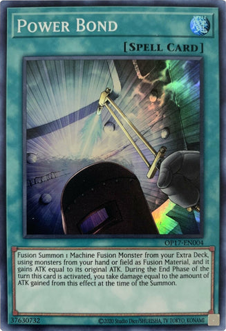 Power Bond [OP17-EN004] Súper Rara