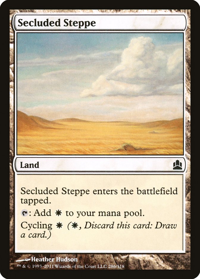 Steppe isolée [Commander 2011]