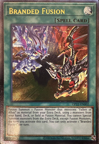 Fusión Marcada [OP22-EN002] Ultimate Rare