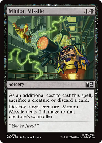 Misil Minion [Marvel Super Heroes Commander]