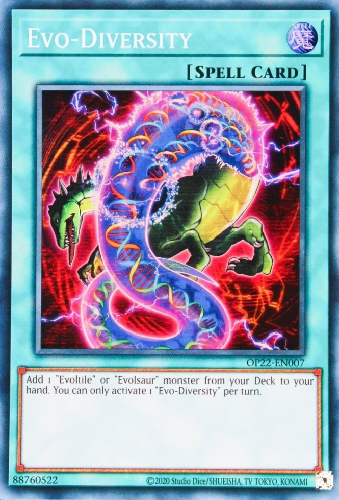 Evo-Diversité [OP22-FR007] Super Rare