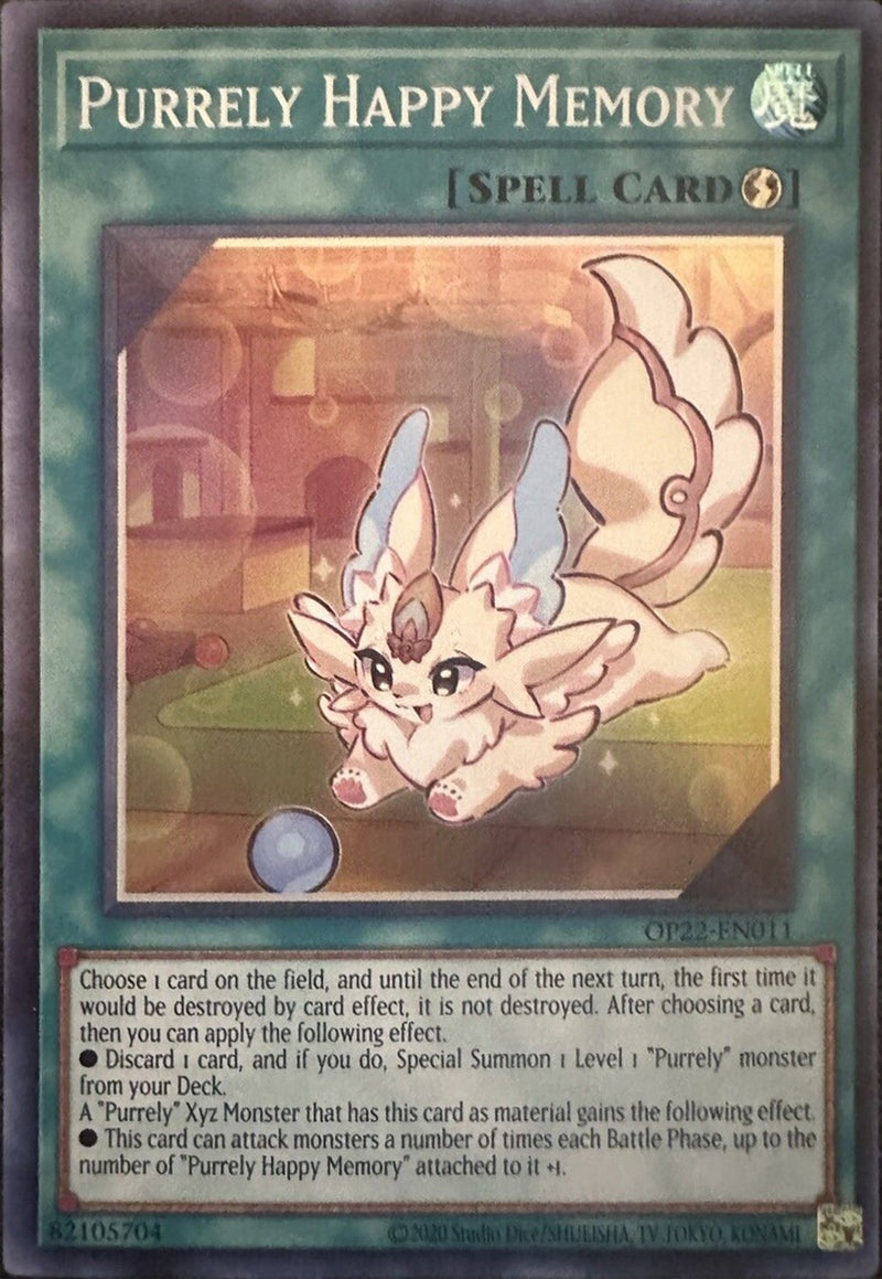 Purrely Joyeux Souvenir [OP22-EN011] Super Rare