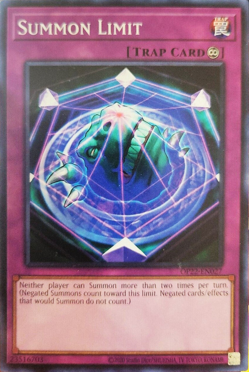 Limite d'Invocation [OP22-FR027] Commune