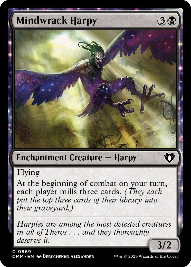Harpy démente [Commander Masters]