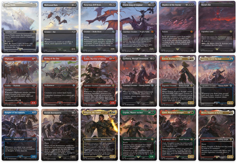Image for Battle of the Pelennor Fields Scene [Set of 18] (420-437) - Magic: The Gathering