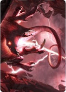 Tarjeta de arte de Reprimenda atronadora [Serie de arte de Zendikar Rising]