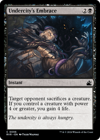 Abrazo de la Undercity [Ravnica Remastered]