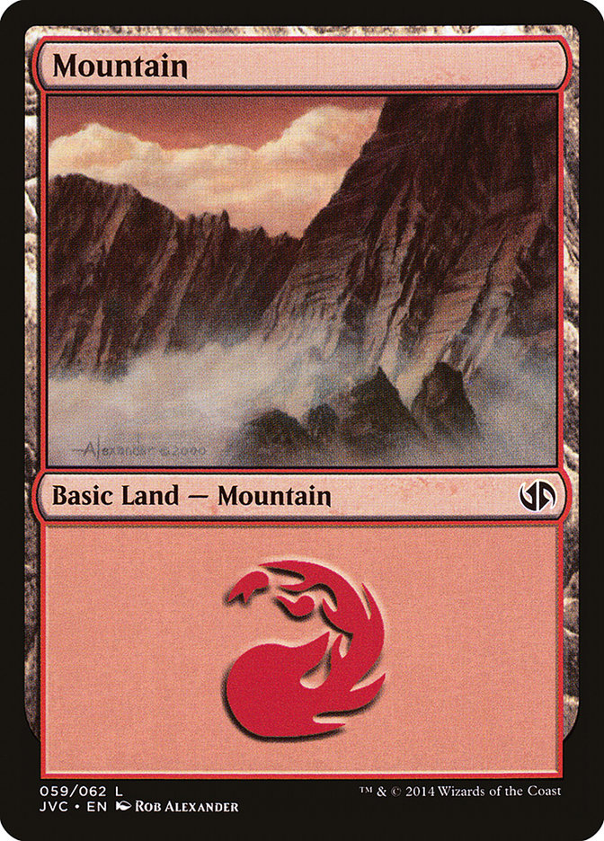 Montagne (59) [Duel Decks Anthology]