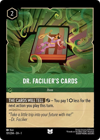 Cartas del Dr. Facilier (101/204) [El Primer Capítulo]