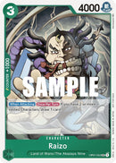 Raizo (Paquete de evento Vol. 2) [Cartas promocionales de One Piece]