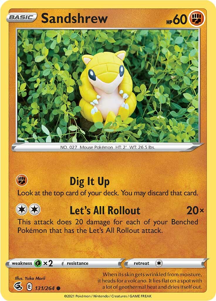 Sandshrew (131/264) [Espada y Escudo: Golpe Fusión]