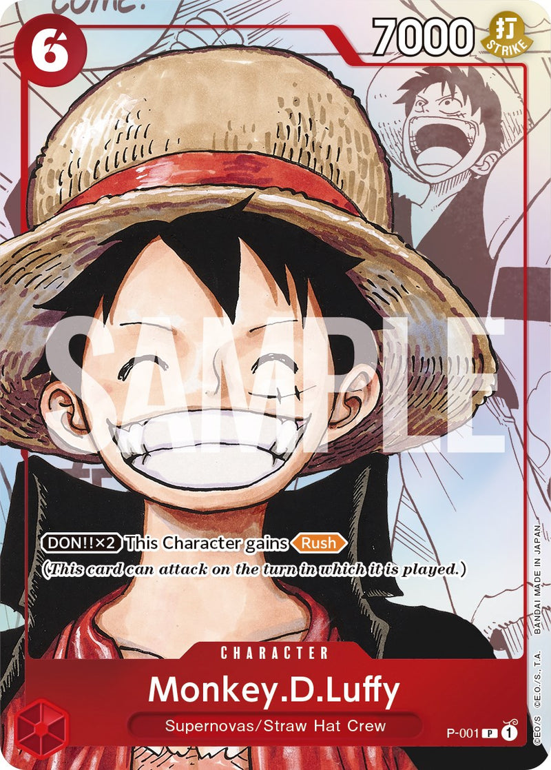 Monkey.D.Luffy (Arte Alternativo) [Cartas Promocionales de One Piece]