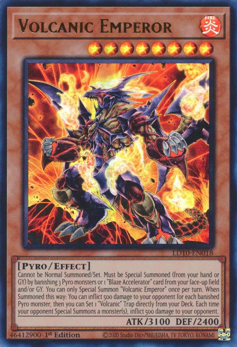 Empereur Volcanique [LD10-FR018] Ultra Rare