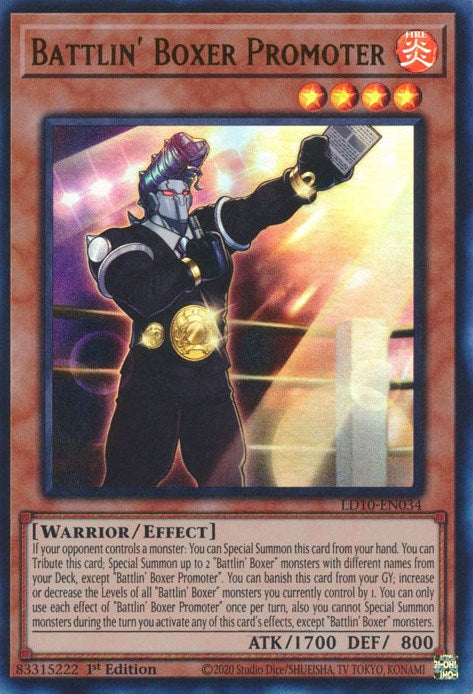 Boxeur Furtif Promoteur [LD10-FR034] Ultra Rare