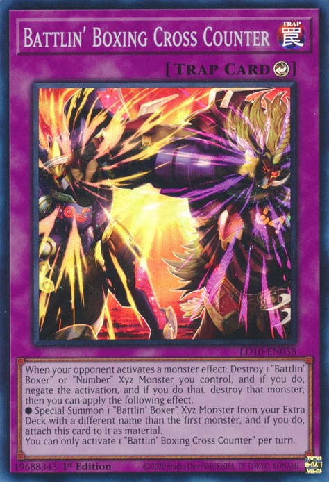 Contre direct du boxeur furieux [LD10-FR038] Super Rare