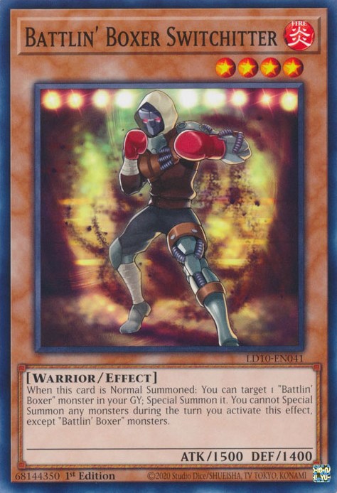 Boxeur Indomptable Switchitter [LD10-EN041] Commune