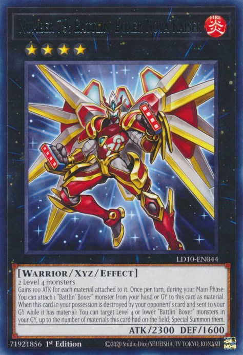 Número 79: Boxeador Batallador Nova Kaiser [LD10-EN044] Rara