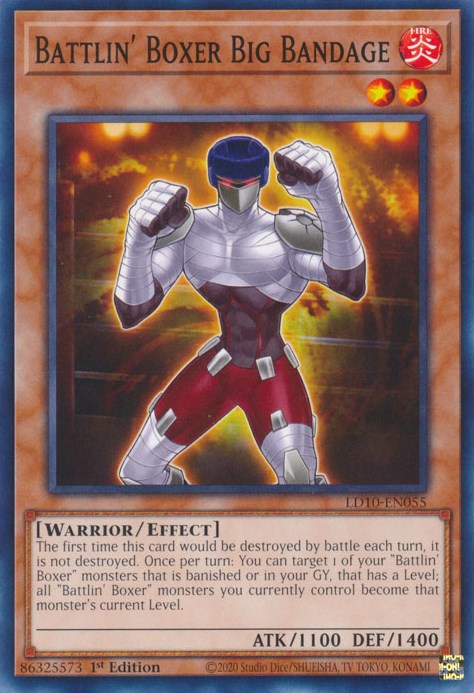 Boxeur Indomptable Grand Bandage [LD10-FR055] Commune