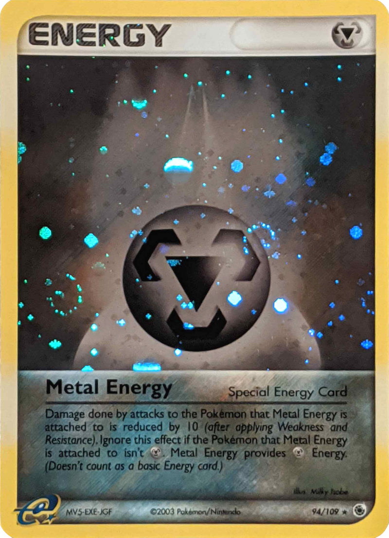 Energía Metálica (94/109) (Cosmos Holo) [EX: Rubí y Zafiro]