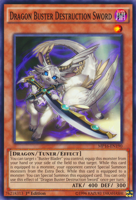 Épée Destructrice Draconique Dragon Buster [MP16-FR190] Commune