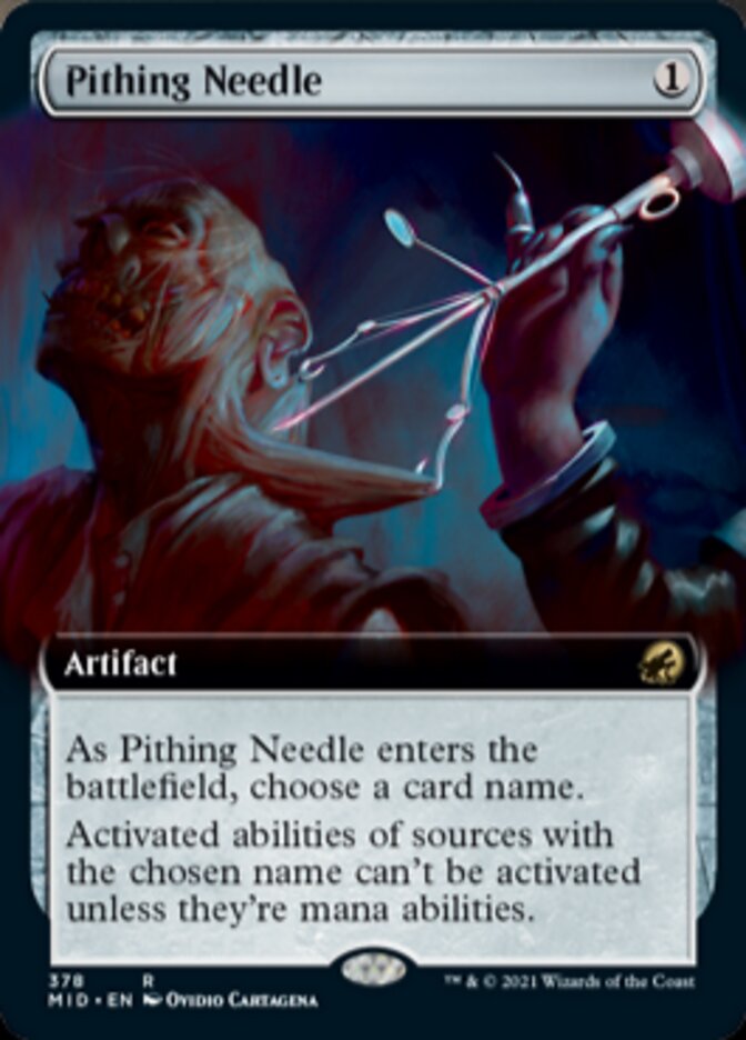 Aiguille à moelle (Illustration étendue) [Innistrad : Chasse de minuit]