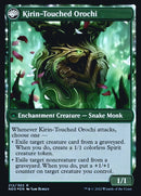 Enseignements du Kirin // Kirin-Touché Orochi [Kamigawa: Neon Dynasty Prerelease Promos]