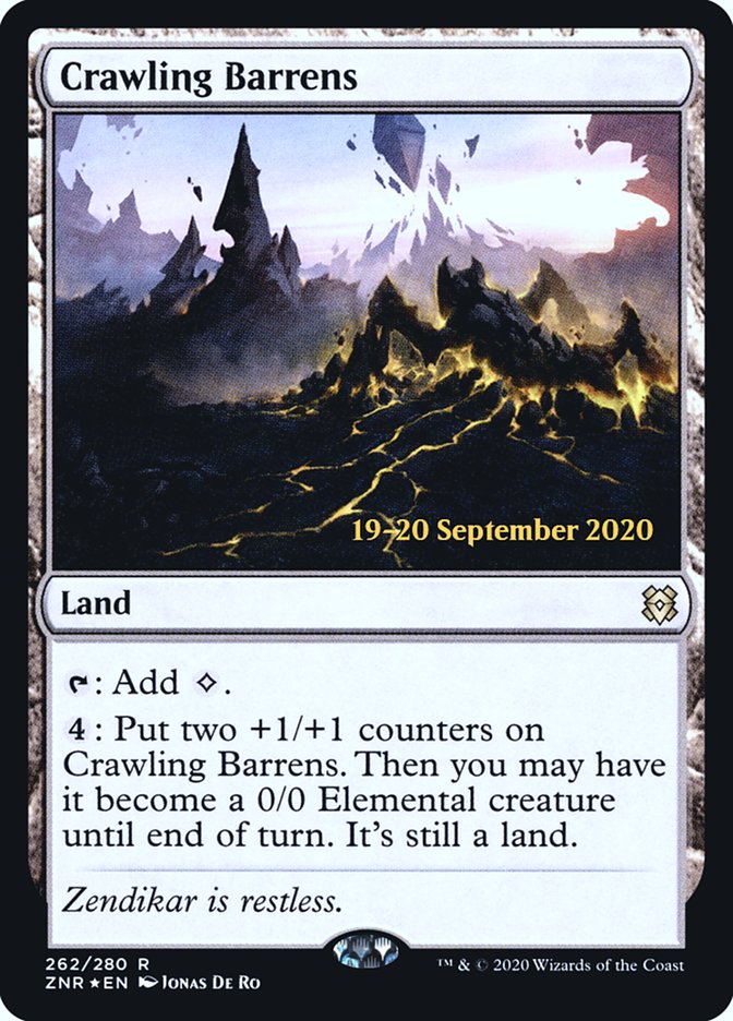Friches grouillantes [Promos d'avant-première de Zendikar Rising]