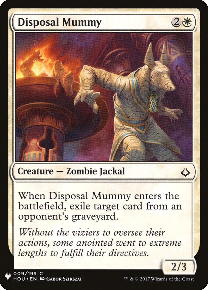 Momie jetable [Mystery Booster]