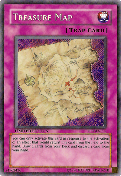 Carte au Trésor [DPK-ENSE2] Secrète Rare