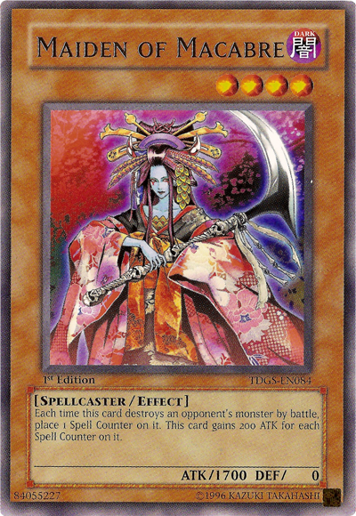 Jeune Fille Macabre [TDGS-FR084] Rare