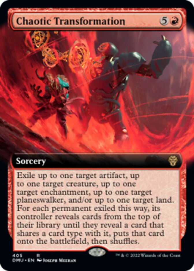 Transformation chaotique (Extended Art) [Dominaria United]