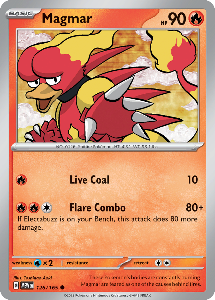 Magmar (126/165) [Écarlate et Violet 151]