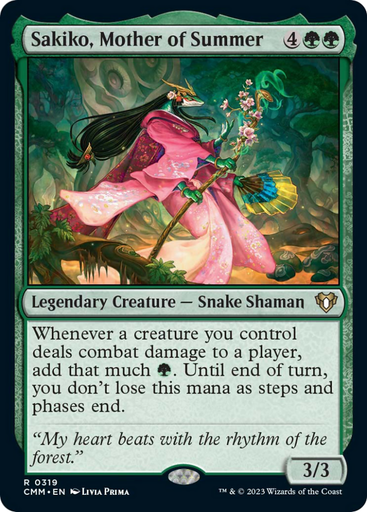 Sakiko, mère de l'été [Commander Masters]