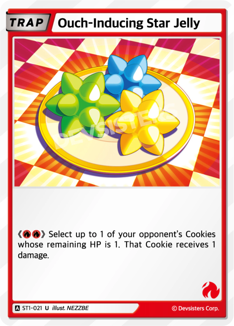 Image for Ouch-Inducing Star Jelly (ST1-021) (ST1) - CookieRun: Braverse TCG