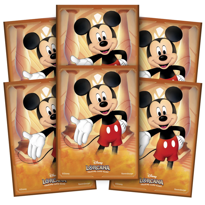 Protectores de cartas (Mickey Mouse / paquete de 65)