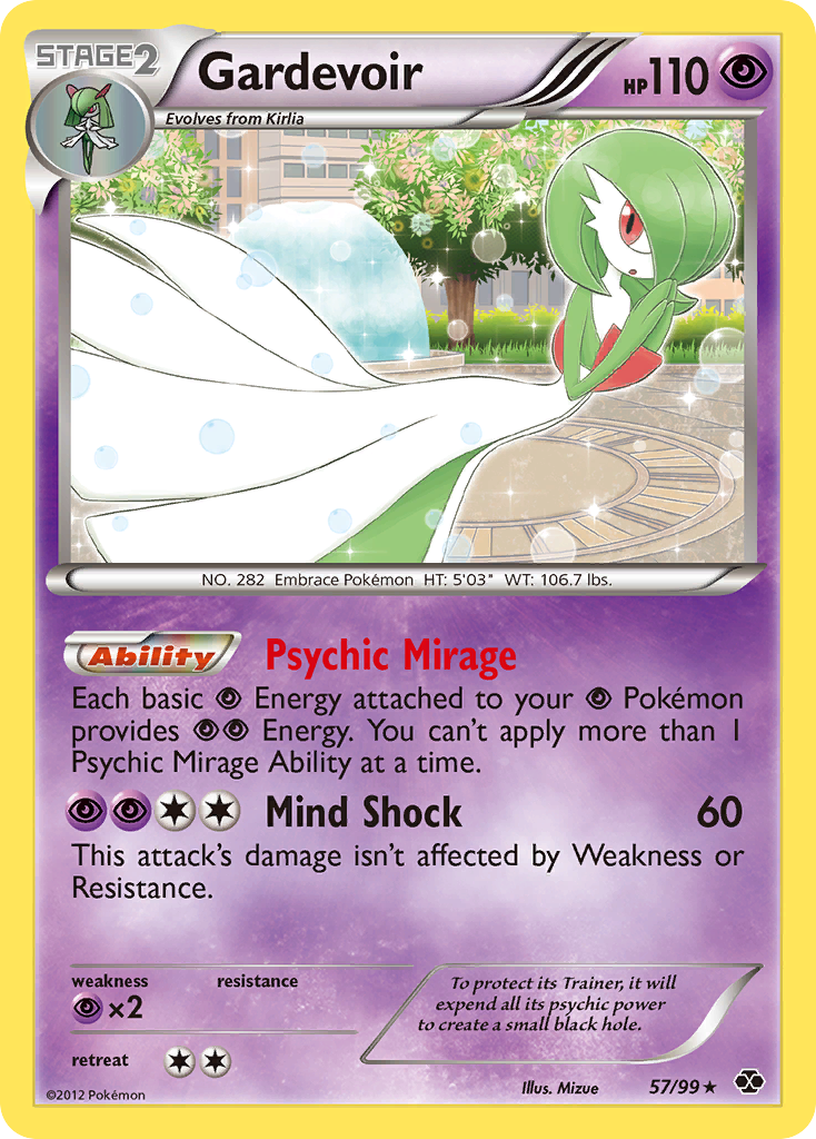 Gardevoir (57/99) [Noir & Blanc : Destinées Futures]