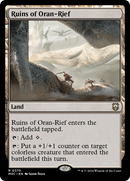 Ruines d'Oran-Rief (Feuille chatoyante) [Commander Horizons du Modern 3]