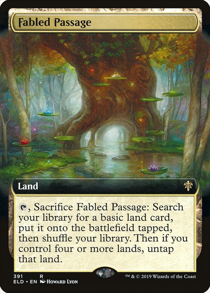 Senda intrincada (arte extendido) [Trono de Eldraine]