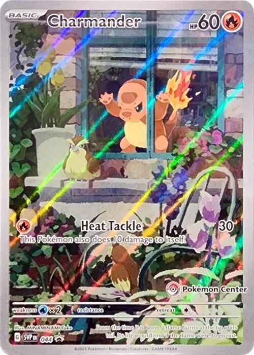 Charmander (044) (Exclusivo de Pokémon Center) [Escarlata y Púrpura: Promociones Black Star]