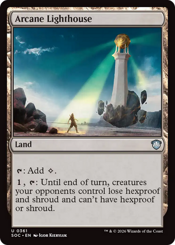 Phare d'Arcane [Commander Les Mystères de Strixhaven]