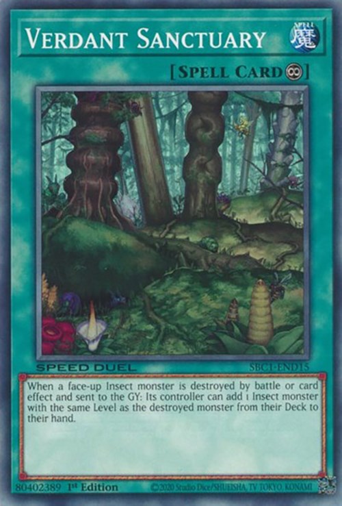 Sanctuaire verdoyant [SBC1-END15] Commune