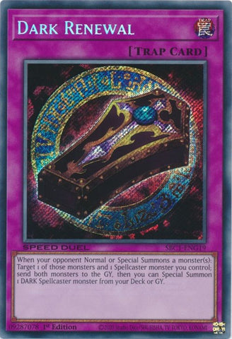 Renouvellement des Ténèbres [SBC1-FR019] Secret Rare