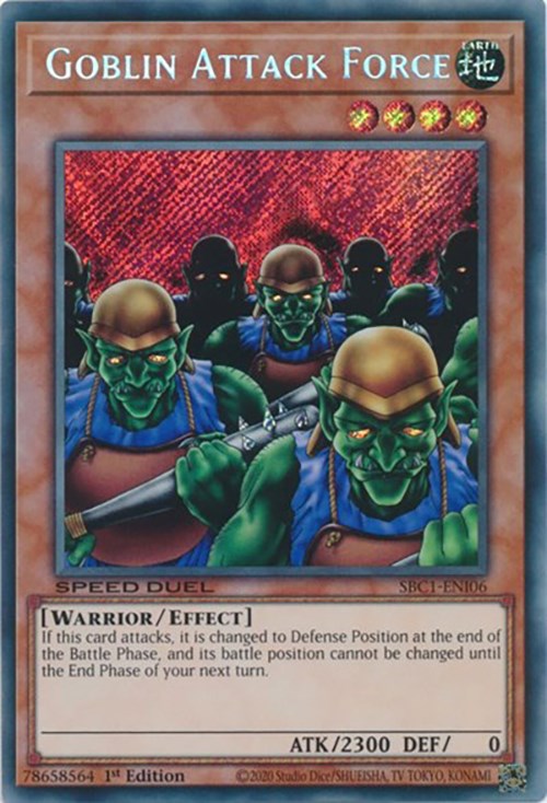 Force d'Attaque Gobeline [SBC1-FRI06] Secret Rare