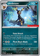 Umbreon (130/197) (Exclusivo de GameStop) [Escarlata y Púrpura: Promos de Estrella Negra]