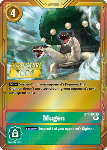 Mugen (Top 4 du magasin 2023) [Prochaine Aventure]