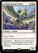 Archonte de la grâce du soleil [Commander Les friches d’Eldraine]