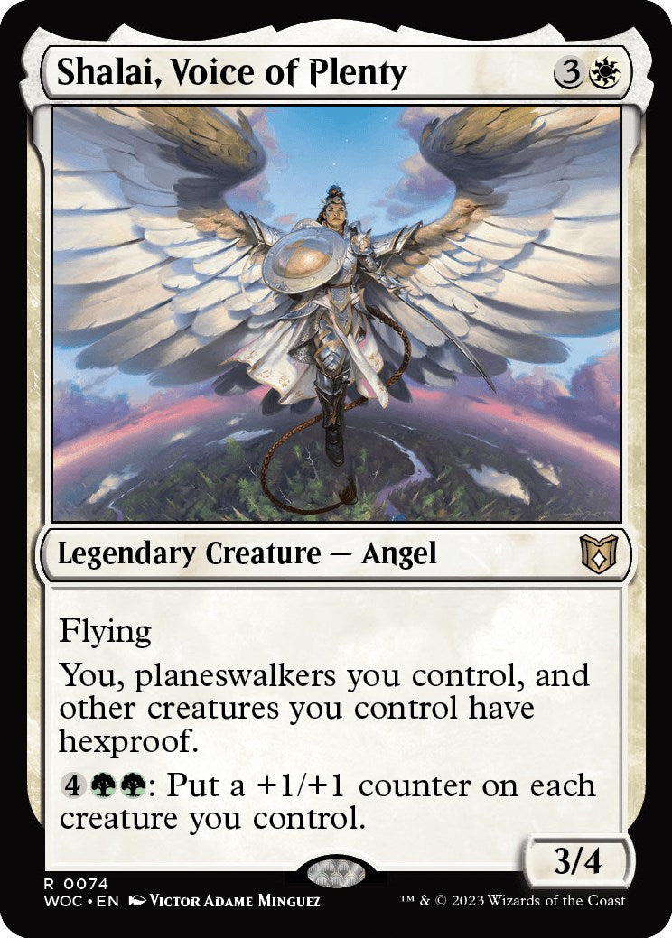 Shalai, voix d'abondance [Commandant Les friches d'Eldraine]