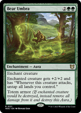 Umbra de oso [Wilds of Eldraine Commander]